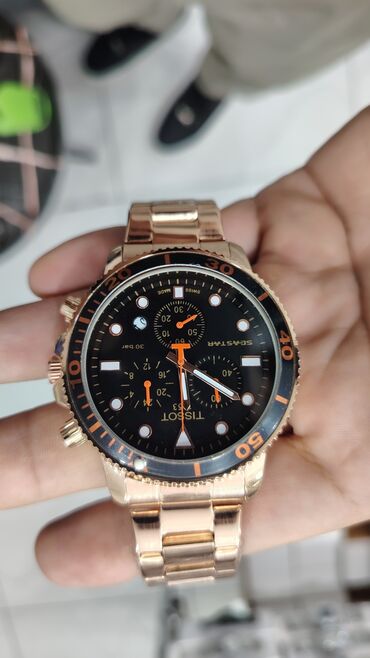 Qol saatları: Yeni, Qol saatı, Tissot, rəng - Qızılı — 4