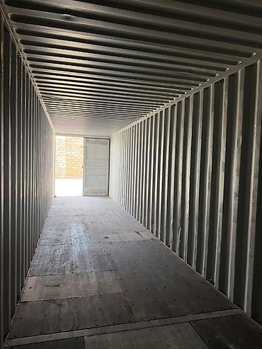 konteyner satilir: 40 fut həcmində metal dəniz konteyneri - Ölçü: təxminən 12 m uzunluq — 3