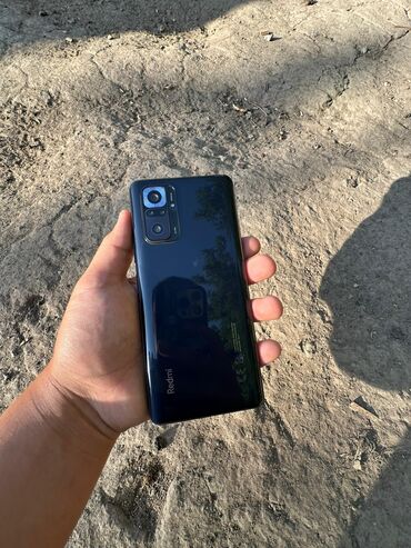телефон поко м6 про: Redmi, Redmi Note 10 Pro, Б/у, 256 ГБ, цвет - Голубой, 2 SIM