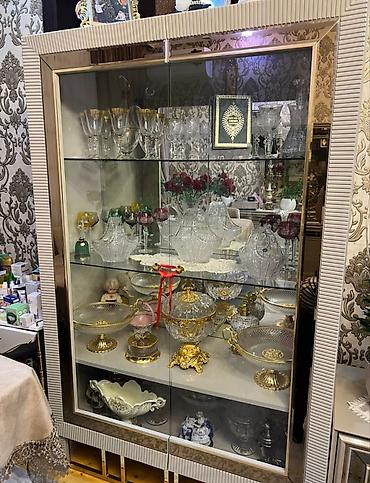 ramazan dekorları: Dekorativ şam və şamdan dəsti - Qırmızı şüşədən mini dekor lampalı — 10
