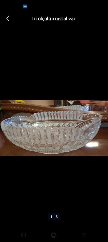 адаптер для унитаза: Iri meyvə vazı xrustal lalafo.az -da адаптер для унитаза: Iri meyvə vazı xrustal