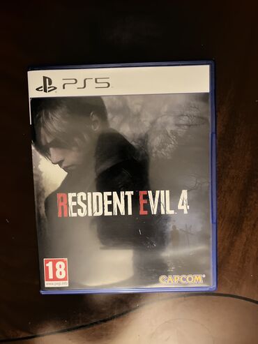 Oyun diskləri və kartricləri: Resident Evil 4 Remake PS5