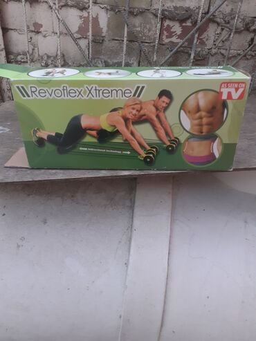 Qazanlar: Məhsul: Revoflex Xtreme Təsvir: - Evdə məşq üçün çoxfunksiyalı qarın