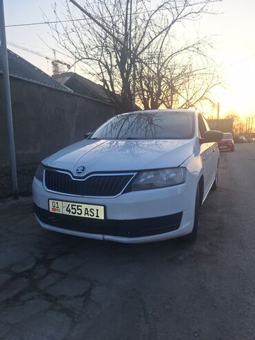 Skoda: Skoda Rapid: 2017 г., 1.6 л, Механика, Газ, Хэтчбэк