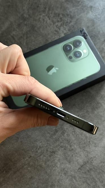 Apple iPhone: IPhone 13 Pro, зелёный, память 256 ГБ В идеальном состоянии. Один — 7