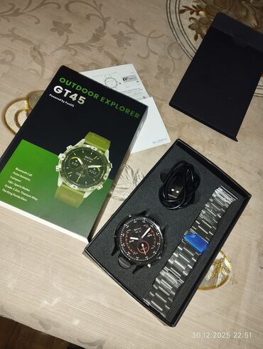 Smart saatlar: Smart saat, Sensor ekran, rəng - Qara — 9