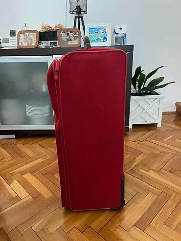 Putni koferi i torbe: Veliki crveni kofer na točkiće – Stratic - Brend: Stratic (logo na — 2