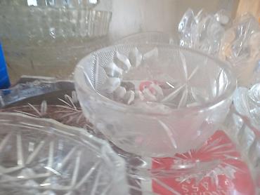 dish sets: Хрусталь чешские СССР и пепельница имеется Описание: - Прозрачное — 6