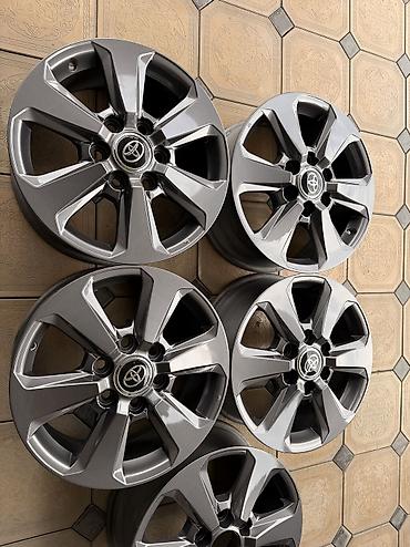 Литые Диски R 18 Toyota, отверстий - 6, Б/у at lalafo.kg Литые Диски R 18 Toyota, отверстий - 6, Б/у