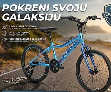 replika satova: 10. 👉🏻 Bicikl GALAXY FESTINA 20"/6 Sa 6 brzina 😎 ✅je dečiji MTB — 1