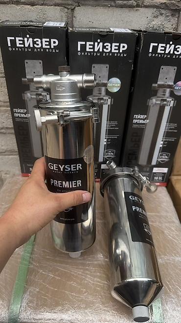 гиш апарат: Фильтр для воды Geyser Premier (Гейзер Премьер), магистральный, корпус — 2