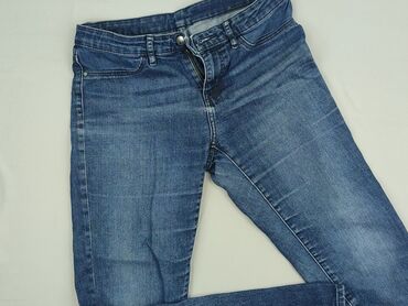 porwane jeansy damskie: Jeansy damskie, H&M, rozmiar S
