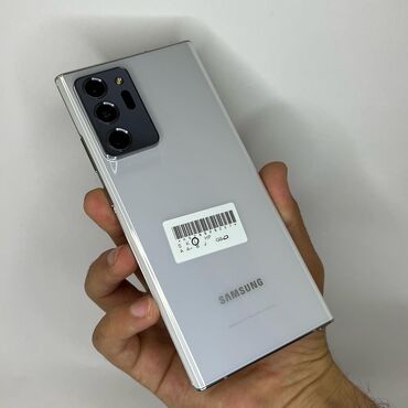 �������������� �� 20 ������������ �������� �� �������������� в Кыргызстан | Samsung: Samsung Galaxy Note 20 Ultra | 256 ГБ цвет - Белый | Отпечаток пальца, Беспроводная зарядка, Face ID