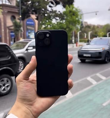 iphone 5 es: IPhone 15, 128 GB, Matte Space Gray, Face ID, Simsiz şarj, Sənədlərlə — 1
