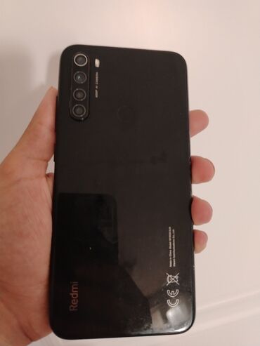 Video oyunlar və konsollar: Redmi Note 8, 32 GB, rəng - Qara, Zəmanət, Sensor, Barmaq izi
