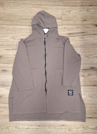 zenski komplet prsluk i pantalone: XL (EU 42), Pamuk, Oversize, Jednobojni