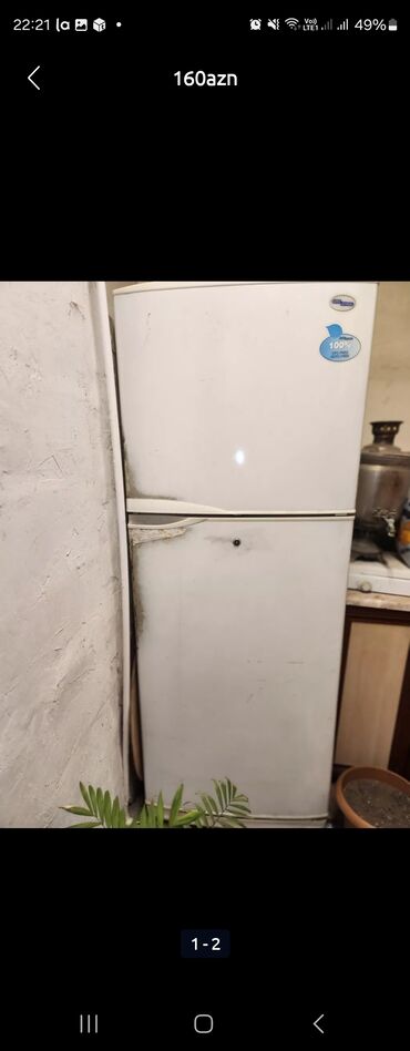 Soyuducular: 2 qapılı Samsung Soyuducu Satılır, rəng - Ağ