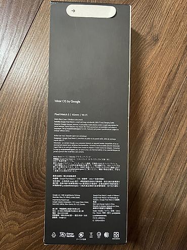 часы smart: Google Pixel Watch 3, 45 мм, Wi‑Fi. Версия Matte Black (Obsidian — 4