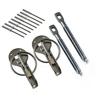 korektor za struju: Komplet brze kopče za haubu (hood pins) – univerzalni set Sadržaj — 2