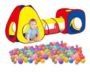 bubamara igračke: Sator Tunel Kocka-Bazen 3 u 1 NOVO Komplet za Decu za SAMO 2490 Dinara