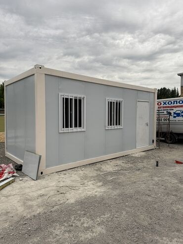 container house дома из контейнеров бишкек, контейнеры в бишкеке фото: Продаются модульные дома 3x6 м (18 м²) 🏠 Готовое решение для офиса