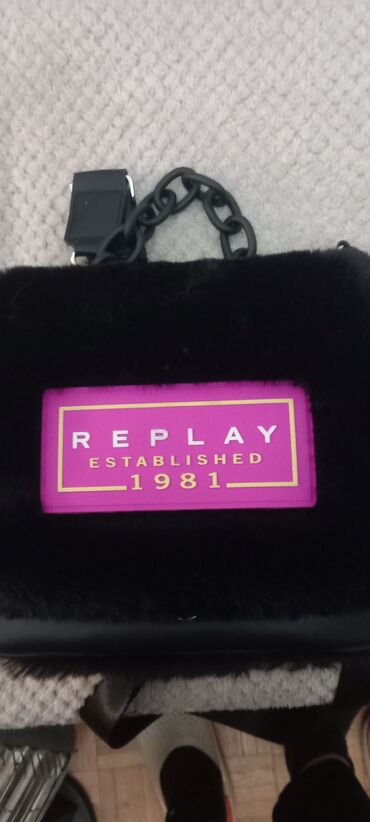 replay 37: Shoulder bag, Replay, Material: Leather