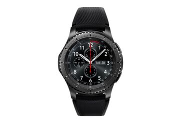 детские часы смарт: Смарт‑часы Samsung Gear S3 Frontier (чёрные) - Классический круглый