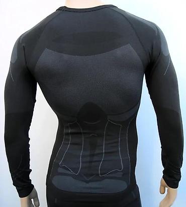 Trenerke: Muški set termo/kompresione odeće za trening – gornji deo dugih rukava — 11