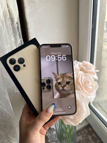redmi 9 s: IPhone 13 Pro Max, 256 GB, Qızılı, Zəmanət, Simsiz şarj, Face ID
