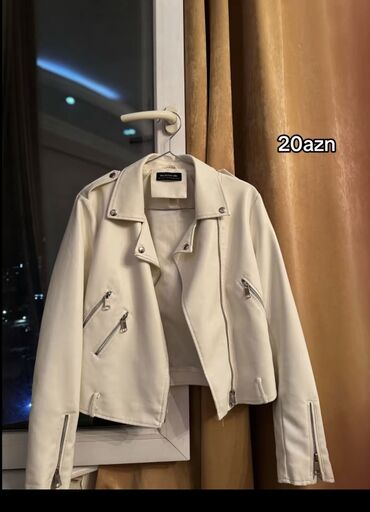 кожаная куртка женская: Dəri kurtka, M