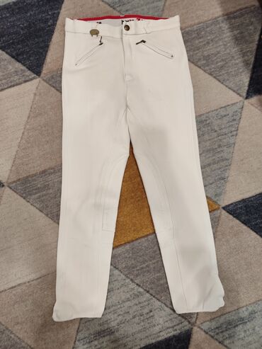 белая одежда: Штаны, С карманами, США, Осень-весна