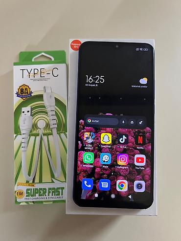 note 12: Redmi Note 12, 128 GB, rəng - Qara, Sensor, Face ID — 1