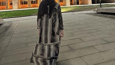 н макси: Макси-платье/абая NaJMA Style - Длина: макси, свободный А-силуэт - — 1