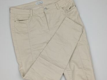Janina, Material trousers for women, size 2XL (EU 44)