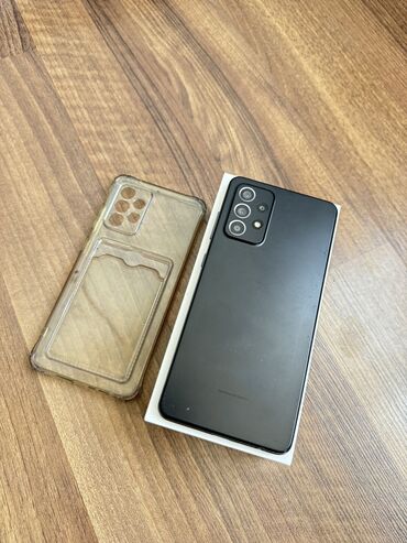 чехол а 52: Samsung Galaxy A52, Б/у, 128 ГБ, цвет - Черный, 2 SIM