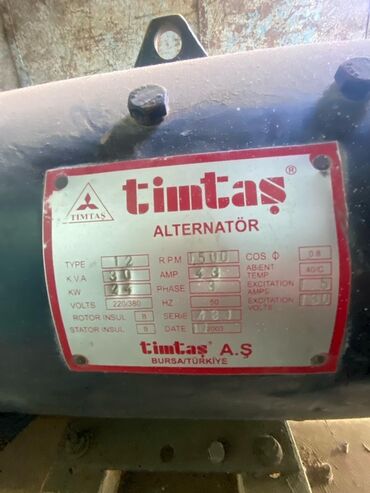 işlənmiş materiallar: İşlənmiş Dizel Generator SuperStar, Ünvandan götürmə, Zəmanətsiz, Kredit yoxdur