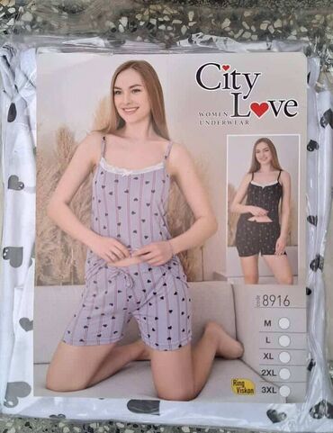 Ostali donji veš: Zenski letnji kompleti pidzamica
M DO 2XL — 3