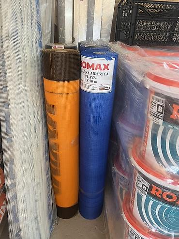 dormeo leskovac: Staklena fasadna mrežica BOMAX – plava, rola 1 x 50 m - Dimenzije — 1