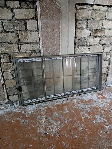 aluminium qapi pencere: Alüminium sürgülü pəncərə Ölcüsü eni 223 hundurluk 107 - — 2