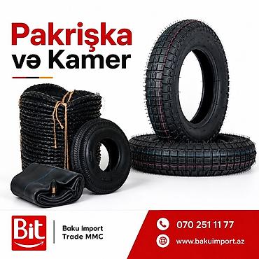 təkərli: Pakrişka və kamer dəstləri Motosiklet, skuter və arabalar üçün — 1