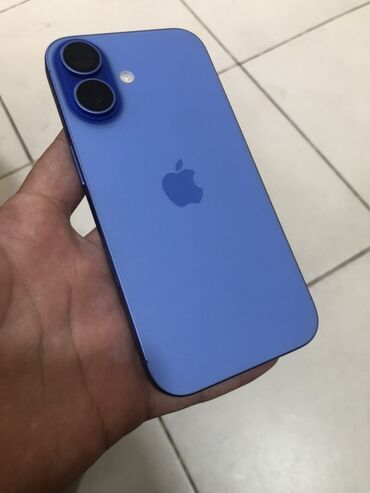 Motorola: IPhone 16, 128 GB, Göy, Face ID