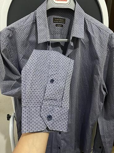 pull and bear: Köynək, Zara, XL, rəng - Mavi — 4