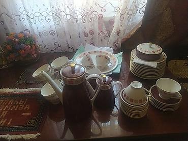 cay destleri: Çay dəsti, Farfor, 12 nəfərlik, Almaniya — 6