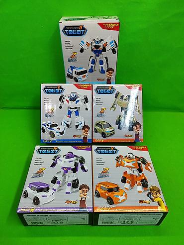 Игрушки: Тобот трансформер игрушка детская в ассортименте🌟 Комплектация — 1