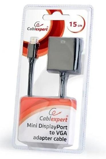 Adapteri i punjači za laptop: Cablexpert adapter: Mini DisplayPort na VGA Opis: - Adapter kabl — 3