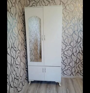 Dolablar: Açılan, 2 qapılı Düz dolab, Qarderob, paltar dolabı — 11