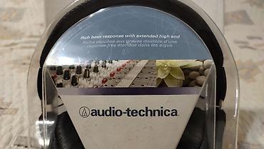 Наушники: Полноразмерные, Audio-Technica, Новый, Проводные, Студийные — 8