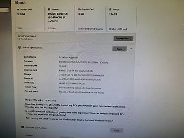processor komputer: Oyun/iş stasionar kompüter komplekti Texniki göstəricilər: - — 4