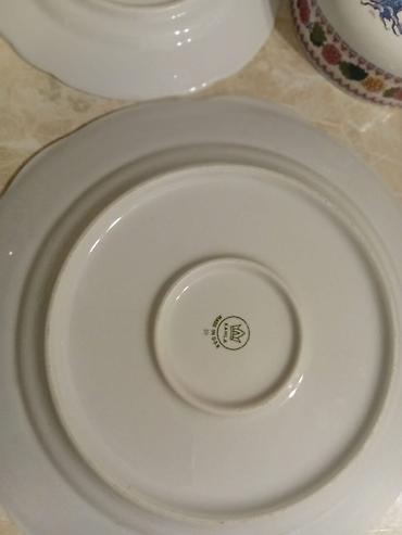 Çay dəstləri və servizlər: Çay dəsti, rəng - Ağ, Farfor, Almaniya — 11