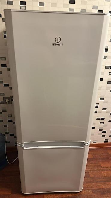 Soyuducular: İşlənmiş 2 qapılı Indesit Soyuducu Satılır, rəng - Ağ — 3